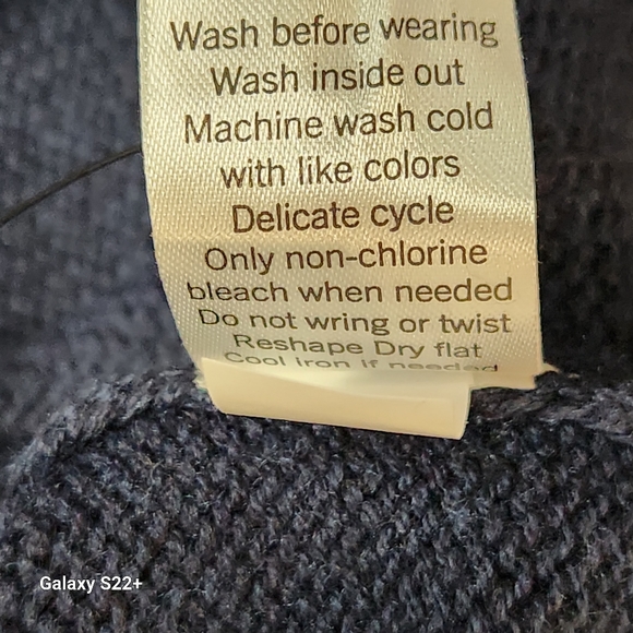 SOMONA BLUE PLUS SIZE LONGSLEEVE SWEATER SIZE XXL - Picture 9 of 11